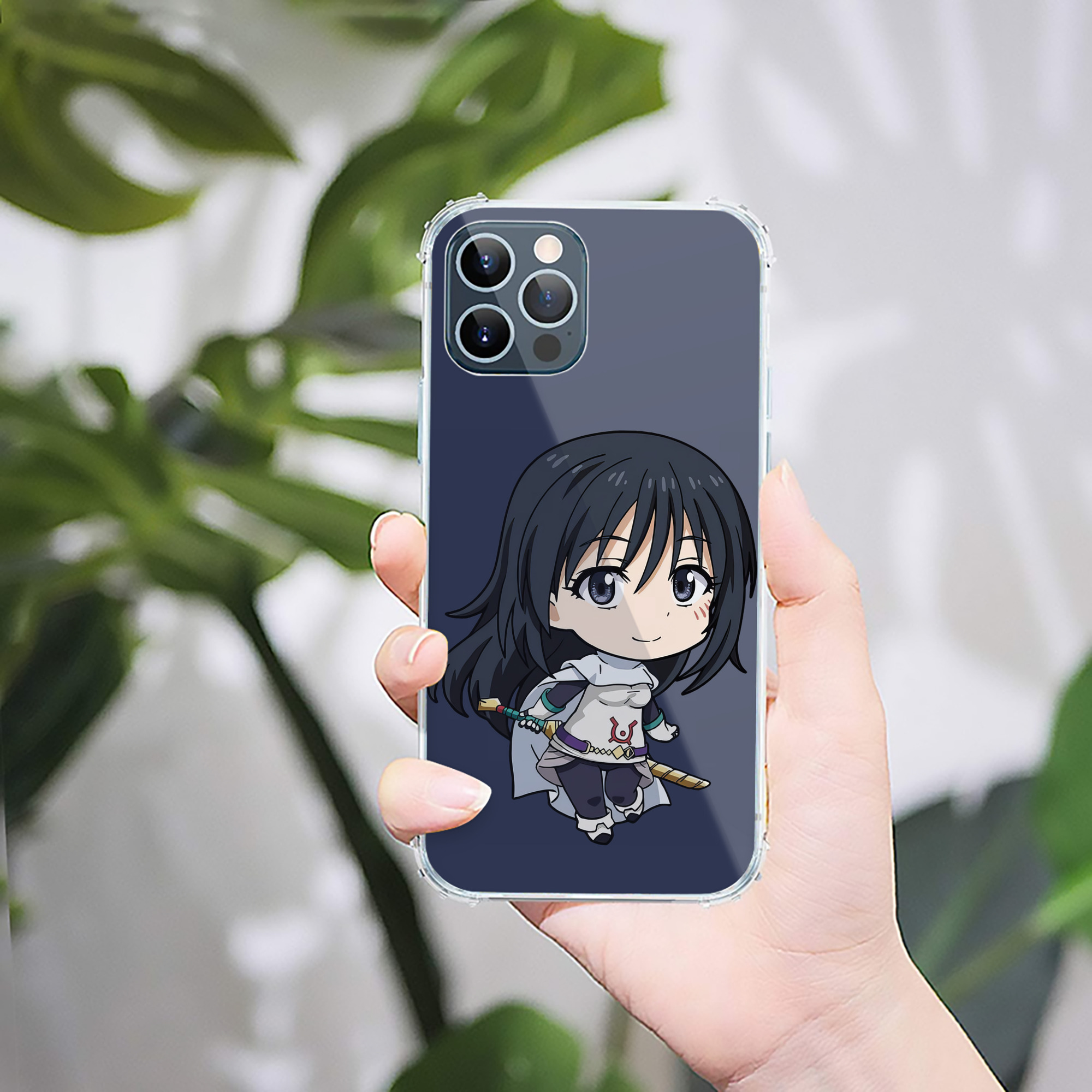 （画像用） 転スラ Regarding Reincarnated to Slime 【iPhone 12シリーズ対応】透明スマホケース（クリアソフトケース）